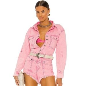 Retrofete Doreen Shirt in Vintage Pink